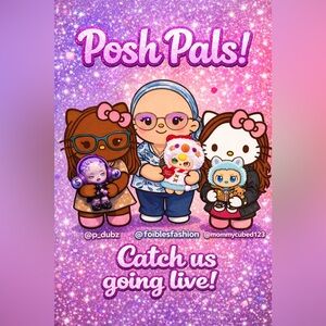 ✨ Posh Pals are going LIVE! ✨